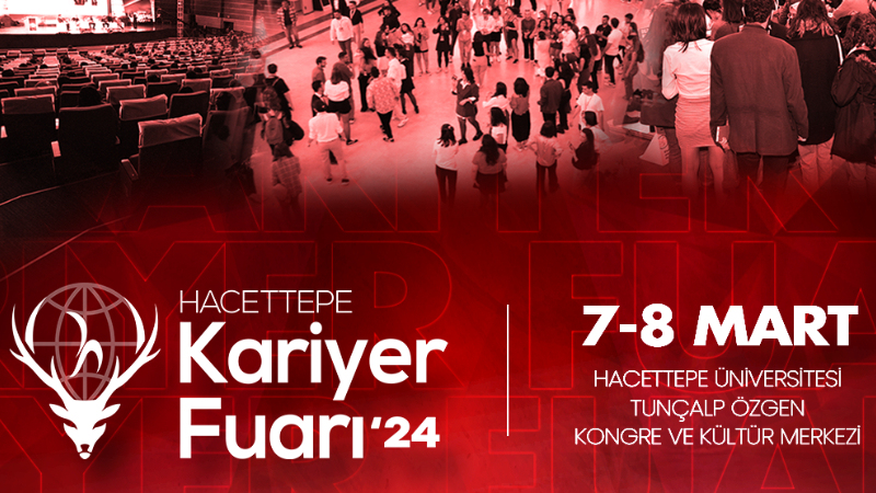 Hacettepe Kariyer Fuarı 7-8 Mart'ta kapılarını açıyor Hacettepe Kariyer Fuarı 7-8 Mart'ta kapılarını açıyor