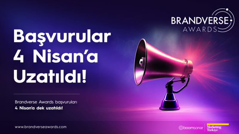 Brandverse Awards başvuru dönemi uzatıldı! Brandverse Awards başvuru dönemi uzatıldı!