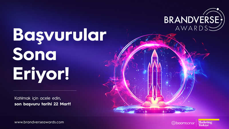 Brandverse Awards Başvuruları Sona Eriyor! Brandverse Awards Başvuruları Sona Eriyor!