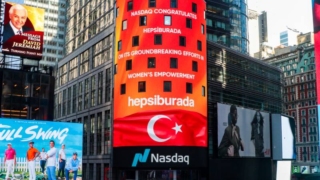 Nasdaq, Hepsiburada'ya Times Meydanı'ndan teşekkür etti