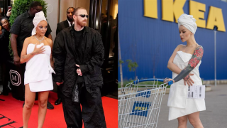 Met Gala'nın kırmızı halısından IKEA raflarına: DÖJA Havlu Elbise