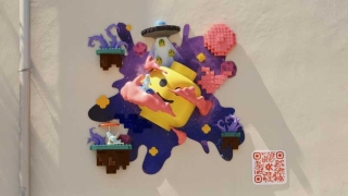 LEGO Türkiye çocuklar için uzayı İstanbul duvarlarına taşıdı