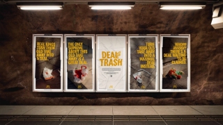 McDonald's rakiplerinin çöpleri için ödül koydu