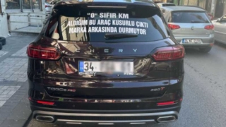 Türkiye'deki Chery sahiplerinin tepkisi araçlarına yazdıkları yazılarla dile geldi!