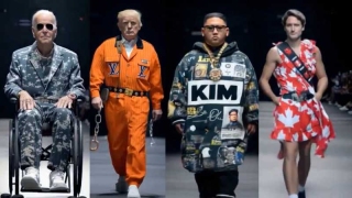 Biden, Trump, Papa Francis, Kim Jong-Un ve Putin bu defilede buluştu!