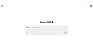 Searchgpt