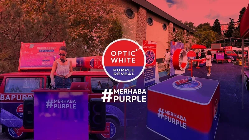 Colgate, yeni Optic White Purple Reveal’a, PurpleFest ile merhaba dedi! Colgate, yeni Optic White Purple Reveal’a, PurpleFest ile merhaba dedi!