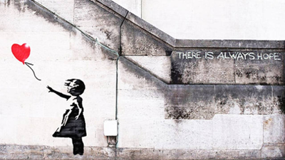 Banksy'nin "Balonlu Kız"ı bulundu | Son 24 saatin gündemi