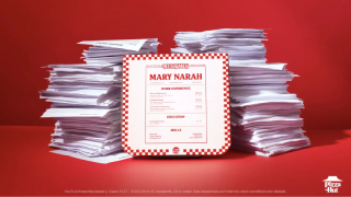 Pizza olarak teslim edilen bir CV'yi kim görmezden gelebilir?