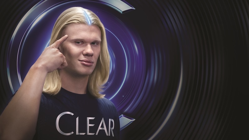 Clear Men'in yeni marka yüzü Erling Haaland oldu Clear Men'in yeni marka yüzü Erling Haaland oldu