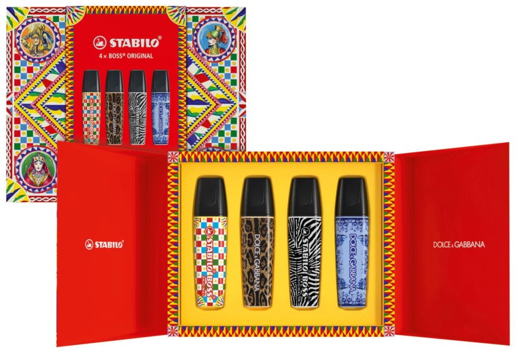 Stabilo kalemlere Dolce & Gabanna dokunuşu Stabilo kalemlere Dolce & Gabanna dokunuşu