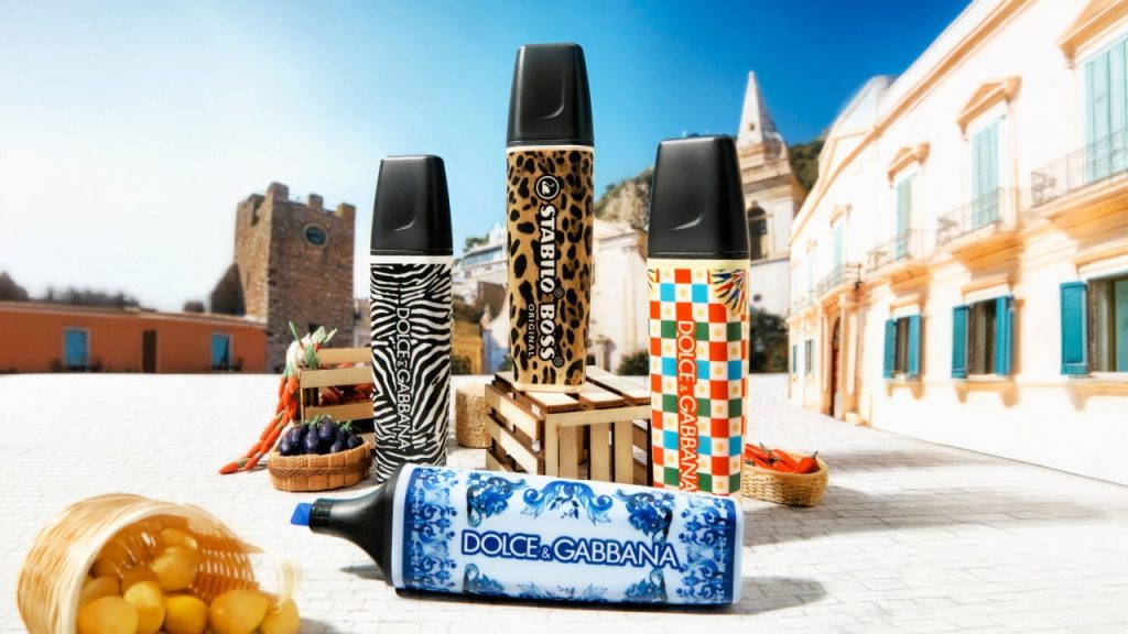 Stabilo kalemlere Dolce & Gabanna dokunuşu Stabilo kalemlere Dolce & Gabanna dokunuşu