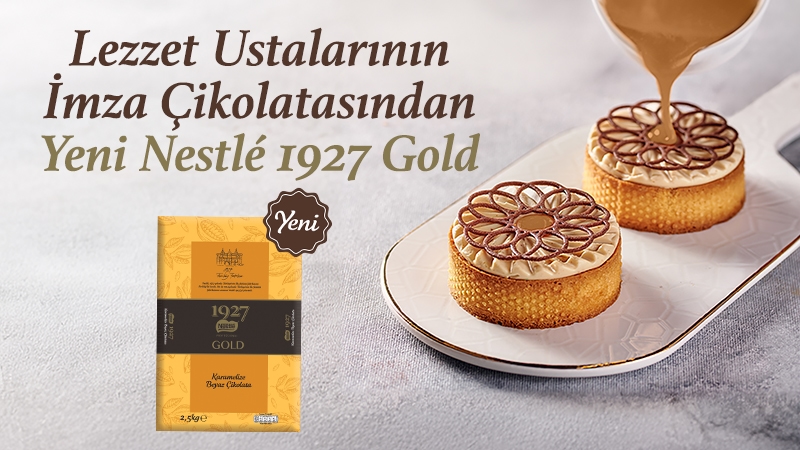 Nestlé 1927 Ailesinin yeni üyesi: Nestlé 1927 Gold Çikolata Nestlé 1927 Ailesinin yeni üyesi: Nestlé 1927 Gold Çikolata