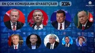2024'te en çok hangi siyasetçiler konuşuldu?