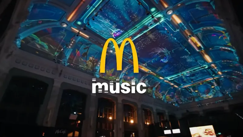 McDonald's lezzet ve eğlence deneyimini yeniden tasarladı: Gündüzleri McDonald's, geceleri eğlence kulübü!