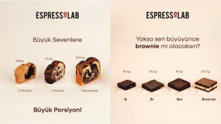 Espressolab'den yeni reklam: Yoksa sen büyüyünce brownie mi olacaksın?