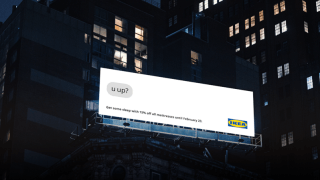 IKEA'dan gece yarısı mesajı: "Uyudun mu?"