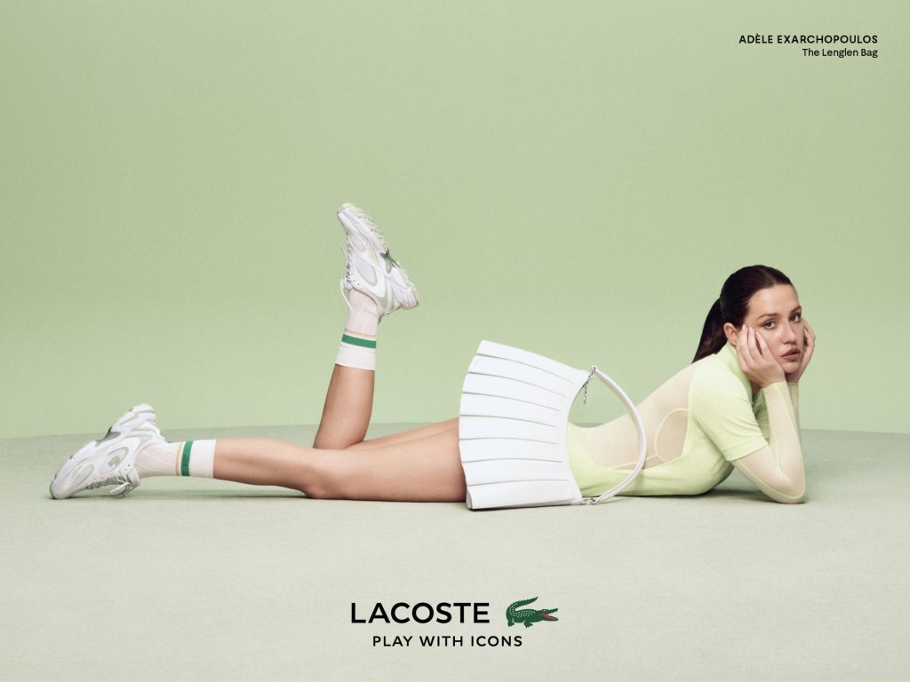 Lacoste, ikonlarıyla "oynuyor" Lacoste, ikonlarıyla "oynuyor"