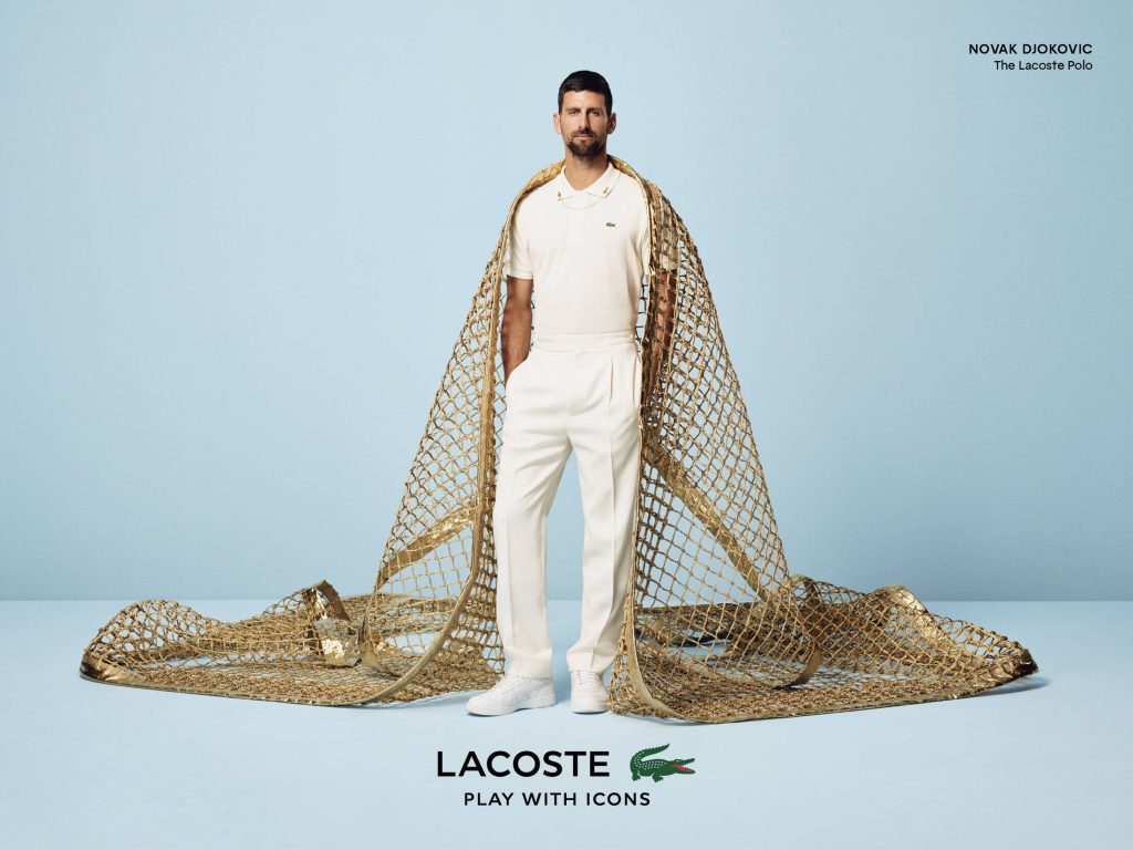 Lacoste, ikonlarıyla "oynuyor" Lacoste, ikonlarıyla "oynuyor"