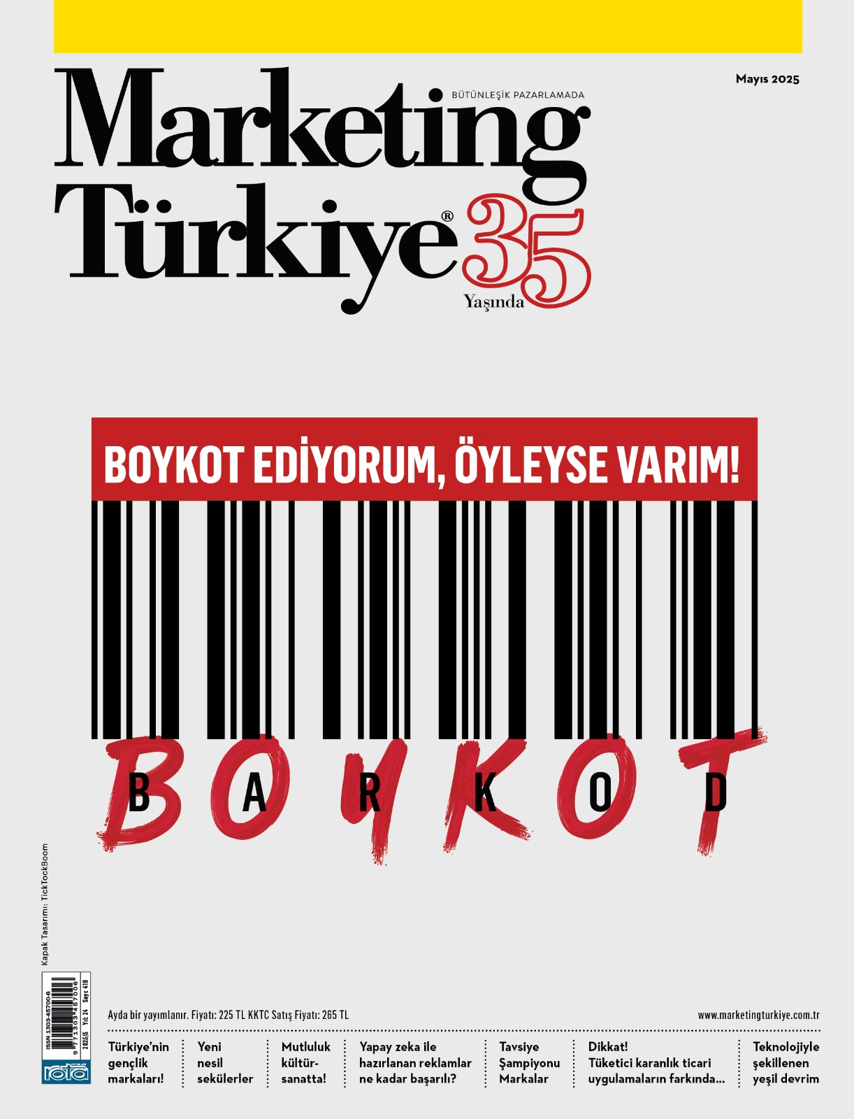 Boykot ediyorum, öyleyse varım!