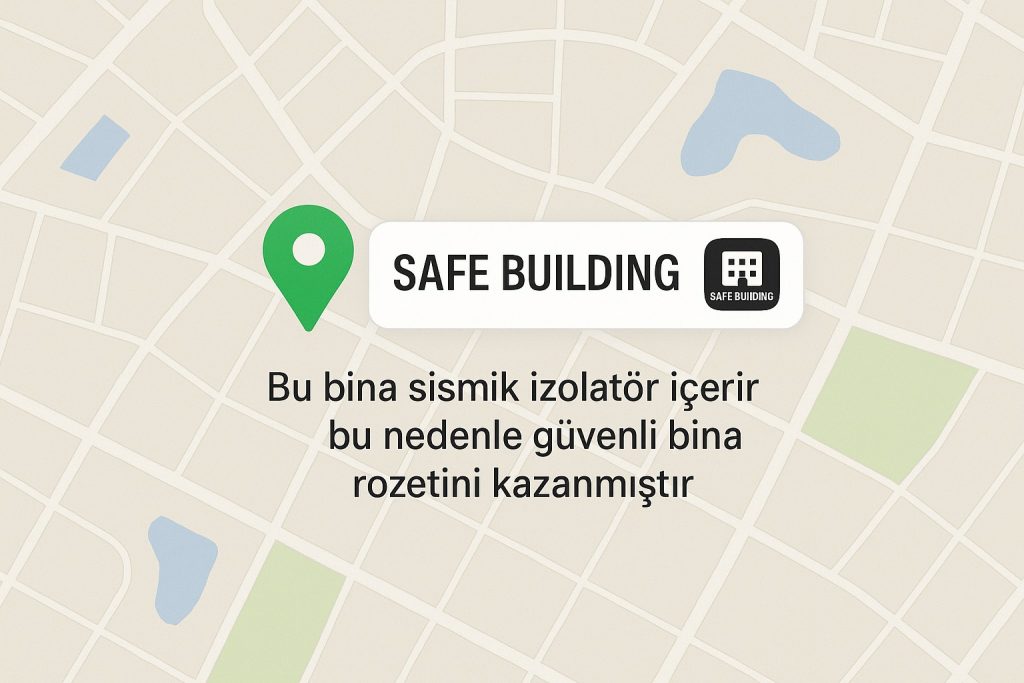 Dijital haritalarda yeni marka skoru: Deprem dayanıklılığı Dijital haritalarda yeni marka skoru: Deprem dayanıklılığı