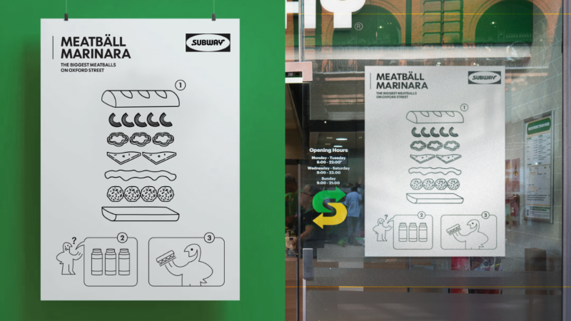 Subway'den IKEA'nın açılışına "köfteli" müdahale! Subway'den IKEA'nın açılışına "köfteli" müdahale!