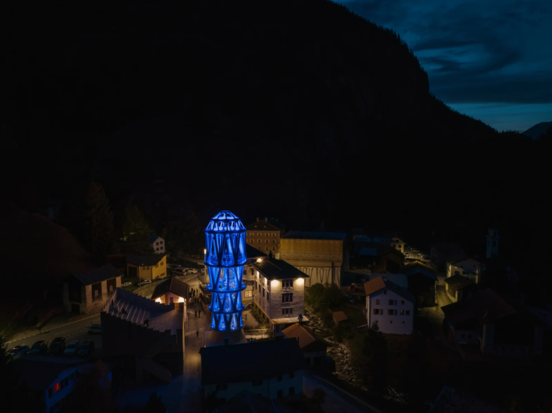 3D baskı ile inşa edilen dünyanın en yüksek kulesi "Tor Alva" İsviçre'de ziyarete açıldı 3D baskı ile inşa edilen dünyanın en yüksek kulesi "Tor Alva" İsviçre'de ziyarete açıldı