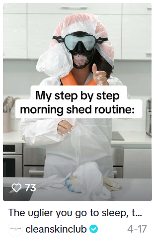 TikTok'ta Morning Shed akımı: Güzellik için Hannibal Lecter'a dönüşmek... TikTok'ta Morning Shed akımı: Güzellik için Hannibal Lecter'a dönüşmek...