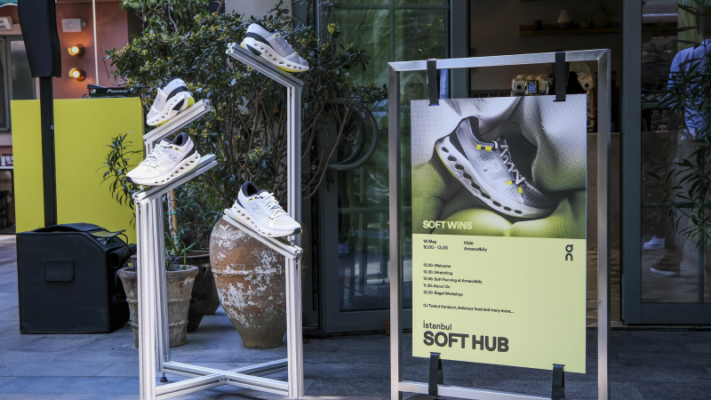 adidas ve Nike'ı sarsan "On" Türkiye pazarına adım attı... adidas ve Nike'ı sarsan "On" Türkiye pazarına adım attı...