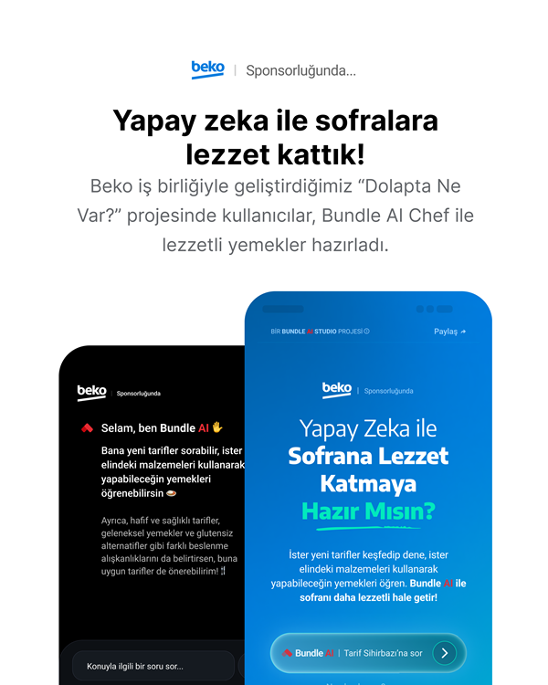 Bundle, içerik ve teknolojiyle marka hikâyeciliğine yeni bir boyut kazandırıyor Bundle, içerik ve teknolojiyle marka hikâyeciliğine yeni bir boyut kazandırıyor