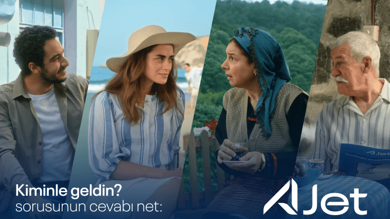 AJet’ten yeni kampanya: “Kiminle geldin?” AJet’ten yeni kampanya: “Kiminle geldin?”