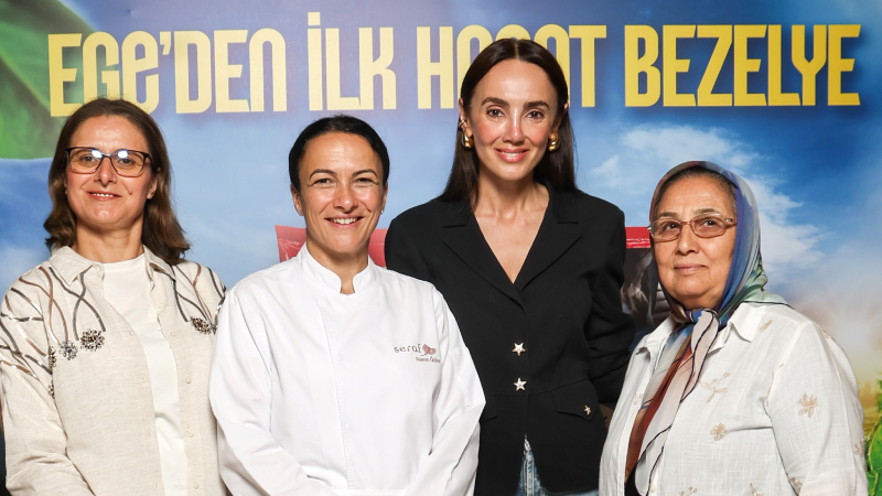Ege’den hasat bezelye Michelin tavsiyeli restoran menüsünde Ege’den hasat bezelye Michelin tavsiyeli restoran menüsünde