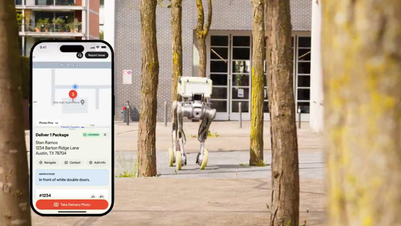Robot köpekler ABD'de teslimata başladı Robot köpekler ABD'de teslimata başladı