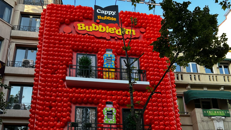 Cappy balonları Nişantaşı'nı ele geçirdi! Cappy balonları Nişantaşı'nı ele geçirdi!