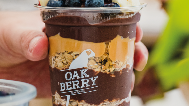 Dünyaca ünlü açaí markası "Oakberry" artık Türkiye'de Dünyaca ünlü açaí markası "Oakberry" artık Türkiye'de