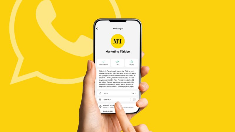 Marketing Türkiye WhatsApp kanalı açıldı! Marketing Türkiye WhatsApp kanalı açıldı!