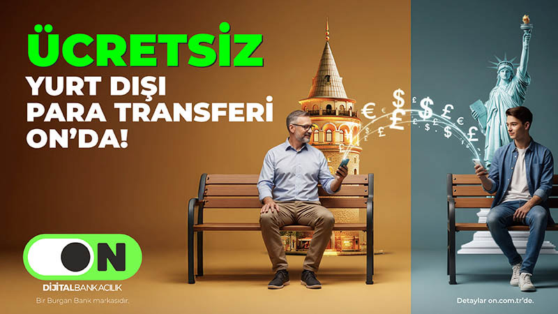 ON Dijital Bankacılık’tan Visa ile yurt dışına hızlı ve ücretsiz para transferi dönemi başladı ON Dijital Bankacılık’tan Visa ile yurt dışına hızlı ve ücretsiz para transferi dönemi başladı