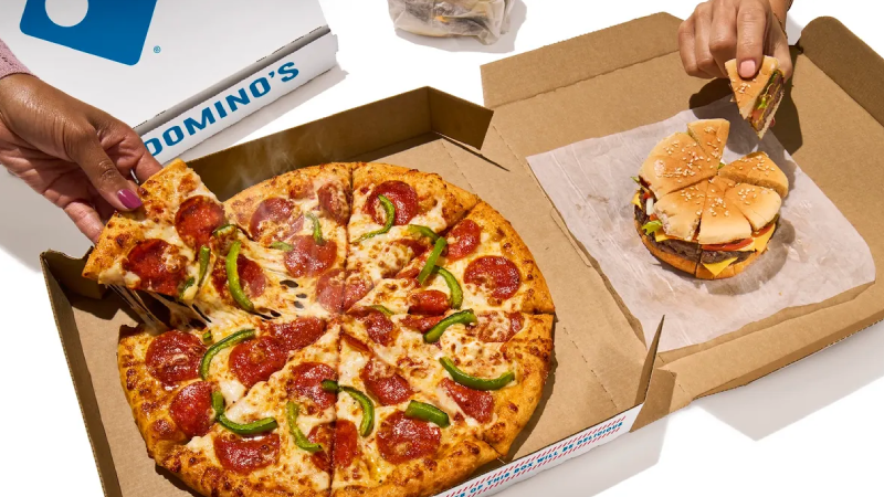 Domino's, fast food savaşlarının fitilini ateşledi! Domino's, fast food savaşlarının fitilini ateşledi!