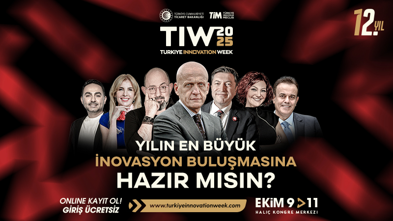 Türkiye Innovation Week 2025, yapay zeka ve inovasyon liderlerini bir araya getiriyor Türkiye Innovation Week 2025, yapay zeka ve inovasyon liderlerini bir araya getiriyor
