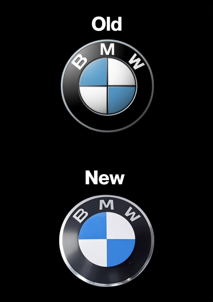 BMW logosunda sessiz dönüşüm BMW logosunda sessiz dönüşüm