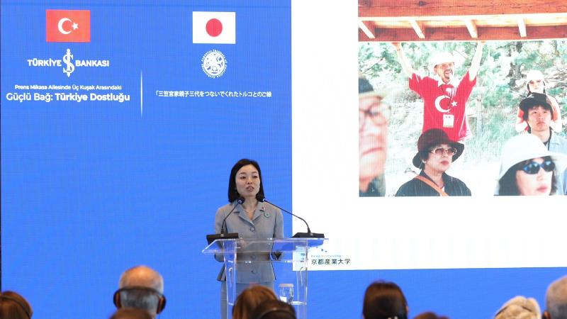 Japonya Altes Prensesi Mikasa'dan “Türkiye Dostluğu” konferansı Japonya Altes Prensesi Mikasa'dan “Türkiye Dostluğu” konferansı