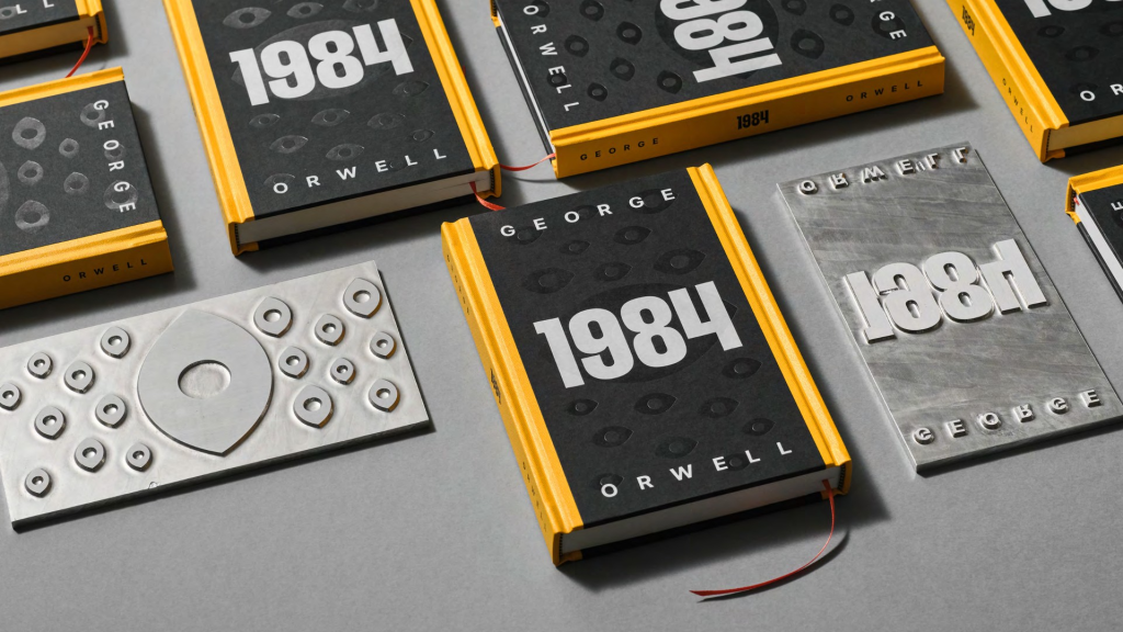 Orwell’in 1984’ü sansüre karşı mühürlendi... Orwell’in 1984’ü sansüre karşı mühürlendi...