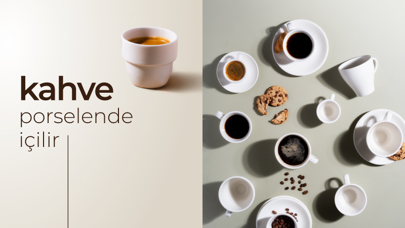 Porland, kahvenin ruhunu porselene işliyor