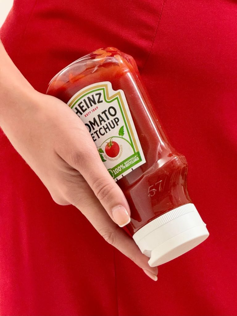 Heinz modaya ketçap sıktı Heinz modaya ketçap sıktı