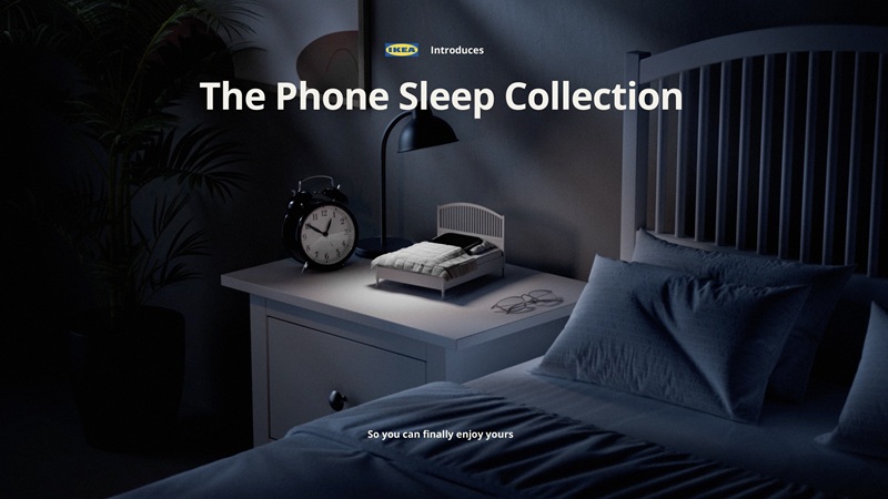 IKEA cep telefonlarına da yatak yaptı! IKEA cep telefonlarına da yatak yaptı!