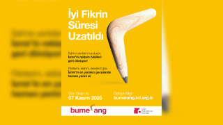 İzmir’in “yaratıcı hafızası” Bumerang Reklam Ödülleri için başvurular 7 Kasım'da sona erecek! 