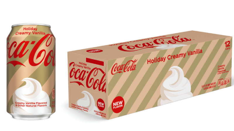 Coca-Cola’dan beş yıl sonra gelen yeni yıl lezzeti: Holiday Creamy Vanilla
