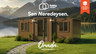 Yeni nesil katlanabilir ev deneyimi: Foldy House