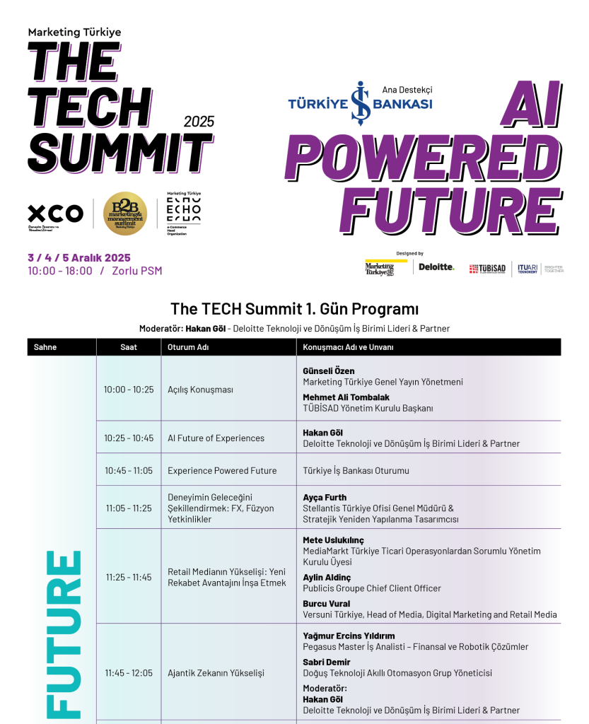 The TECH Summit 2025 için geri sayım başladı: Geleceği keşfetmeye hazır mısınız? The TECH Summit 2025 için geri sayım başladı: Geleceği keşfetmeye hazır mısınız?