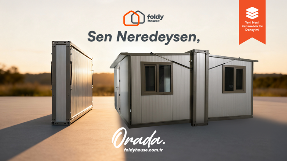 Yeni nesil katlanabilir ev deneyimi: Foldy House